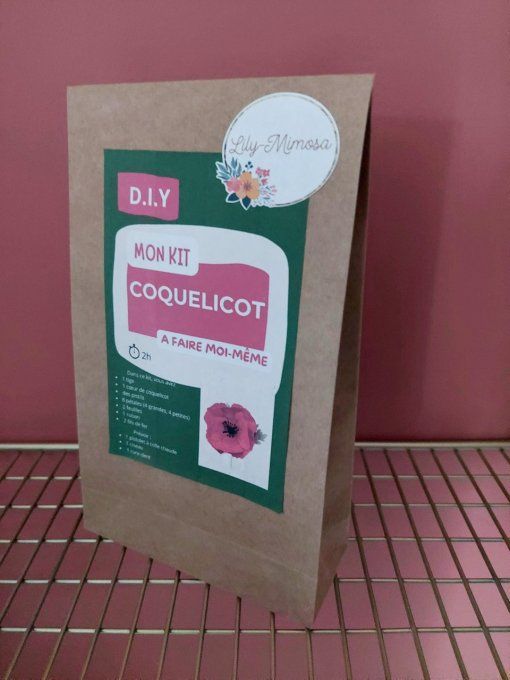 Kit DIY Coquelicot