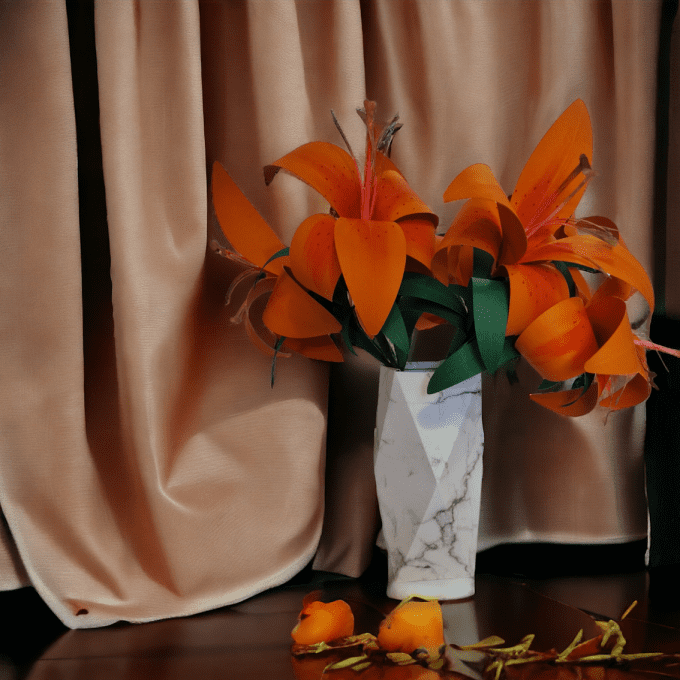 Lys orange